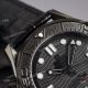 New 2021 Watches - Swiss Omega Seamaster Diver 300m Black Black Watch Leather Strap (2)_th.jpg